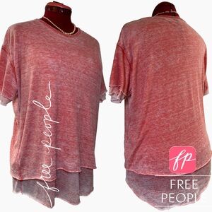 FREE PEOPLE Tshirt Top Cloud 9